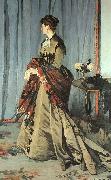 Claude Monet Madame Gaudibert painting